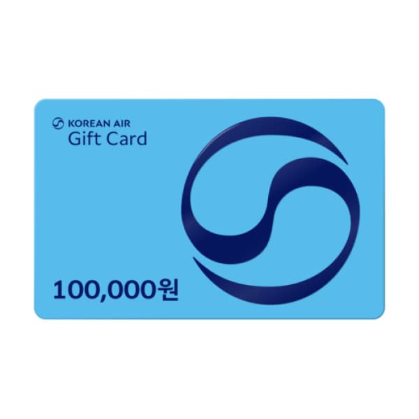 기프티쇼(Giftishow) 대한항공 기프트카드 10만원권 - 최저가 100,000원