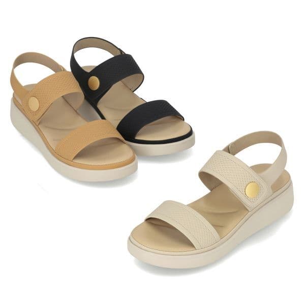 엘칸토ELCANTO 엘칸토 마쯔 여성 엠보 스트랩 몰드 샌들 3.5cm LCWW99M526 - 최저가 49,000원