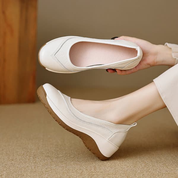 틱앤톡 여성 컴포트 로퍼 5.5cm 웨지힐 슈즈 - 최저가 19,900원