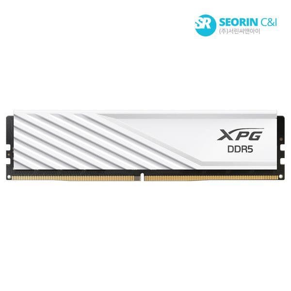 (주)서린씨앤아이 ADATA DDR5-5600 CL46 LANCER BLADE 화이트 32GB