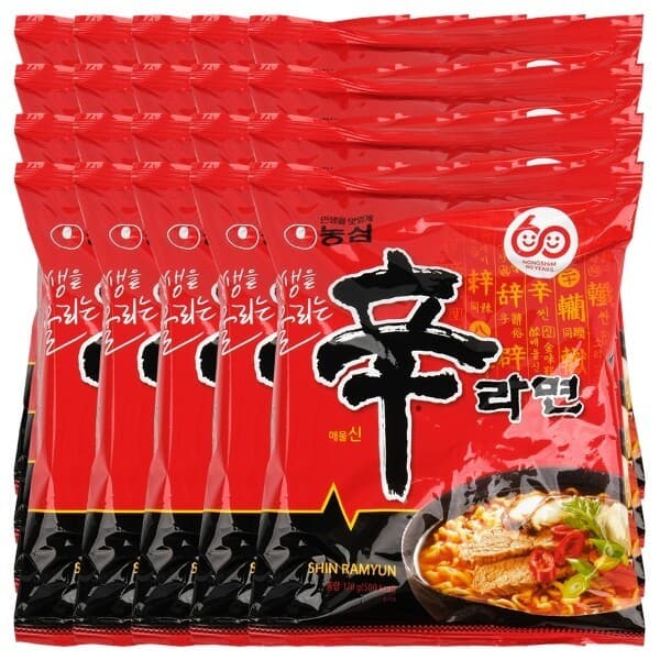 W쇼핑TV홈쇼핑 농심 신라면 120g 40개