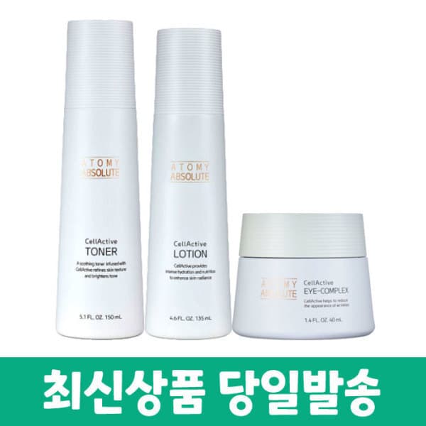 퓨어즘 애터미 앱솔루트 셀랙티브 토너+로션+아이컴플렉스 3종