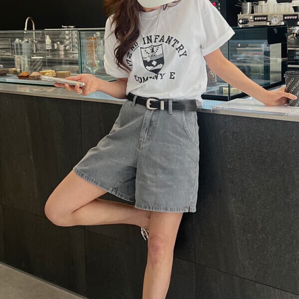 난닝구닷컴 난닝구 안디포 데님숏팬츠(S~2XL)