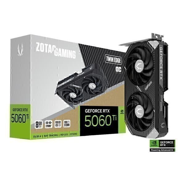 (주)히트정보 ZOTAC GAMING 지포스 RTX 5060 Ti Twin Edge OC D7 8GB - 최저가 644,080원