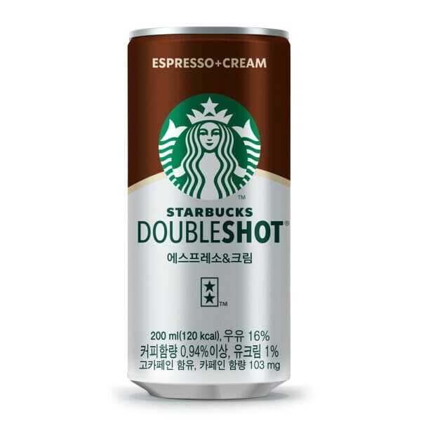 롯데 아이몰 스타벅스 더블샷 에스프레소크림 200ml x 36개입