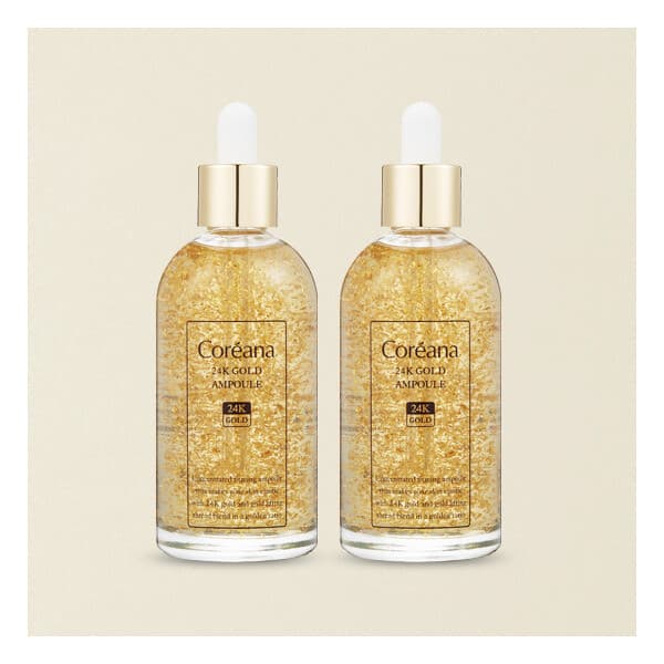 롯데 아이몰 코리아나 24K 골드 앰플 100ml 1+1