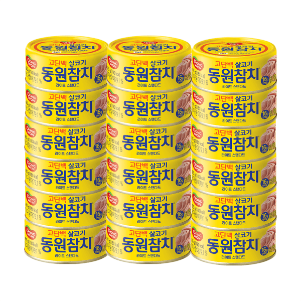 동원에프앤비스타배송 동원 살코기 참치 85g x18캔