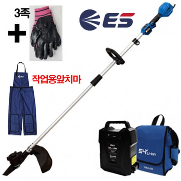 나이스기업 ES산업 EBC54 충전 예초기 54V 6.0Ah