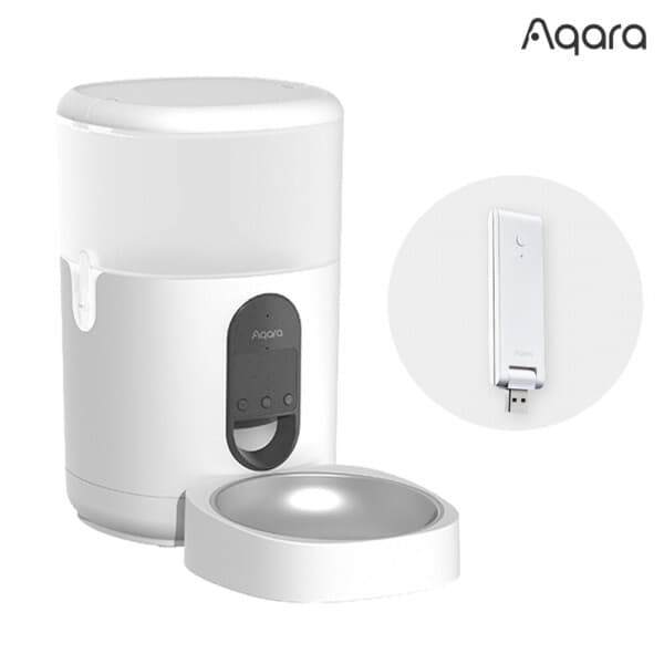 sS굿타임쇼핑Ss Aqara 스마트 자동 급식기 C1 + 스마트 허브 E1