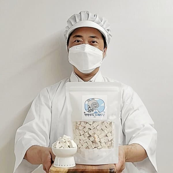 펫502 펫502 연안부두 대용량 북어트릿 100g 동결건조 수제간식 미니 큐브