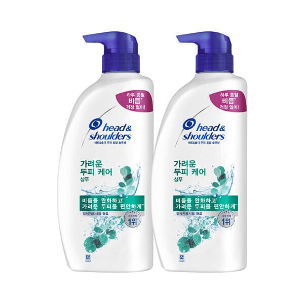 피앤지샵 헤드앤숄더 가려운두피 샴푸 850ml 2개