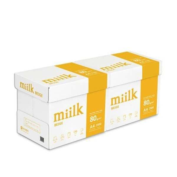 신세계몰 밀크 베이지 미색 복사용지 A4 80g 5000매