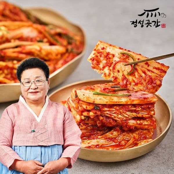 신세계몰 정성곳간 강순의 명인의 포기김치 3kg - 최저가 18,400원
