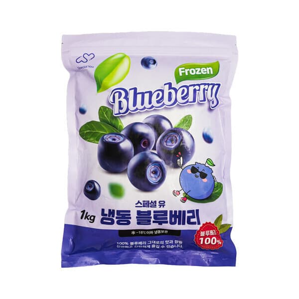 라임글로벌샵 미국산 고당도 냉동블루베리 100% 3kg