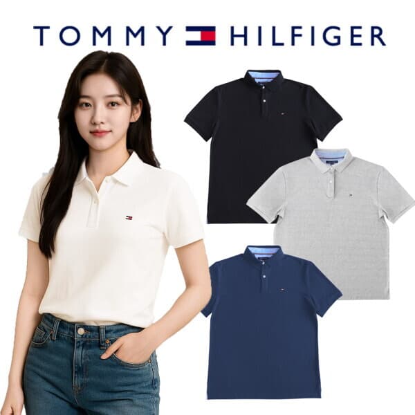 롯데 아이몰 타미힐피거 남녀공용 여름 반팔 카라티셔츠 7803120 - 최저가 31,900원