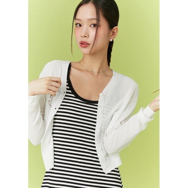 신세계백화점 (LAP)(신세계강남점)썸머 베이직 긴팔 가디건 AR2KG461 - 최저가 13,730원