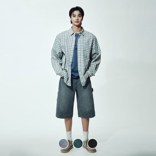 지오다노-본사직영샵 지오다노 105542 카펜터 데님 쇼츠 - 최저가 35,000원