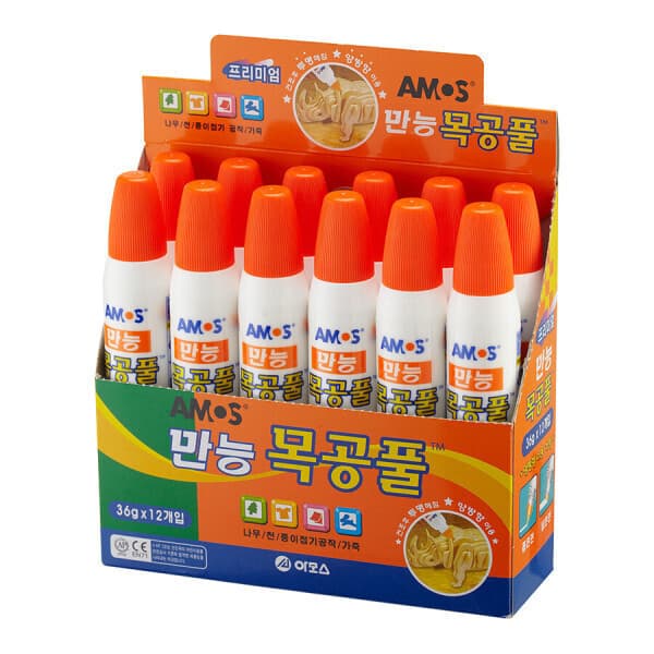 아모스공식스토어 목공풀 36g 12개입 - 최저가 12,900원