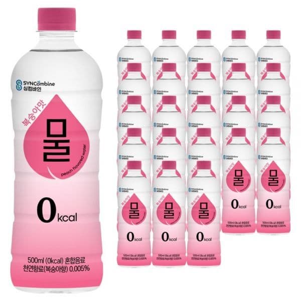 마켓헤이데이 싱컴바인 복숭아맛 음료