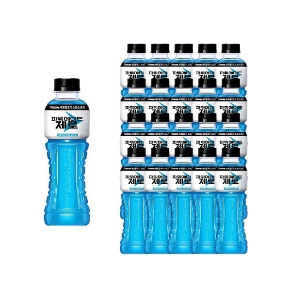 W쇼핑TV홈쇼핑 파워에이드 제로 600ml 20펫