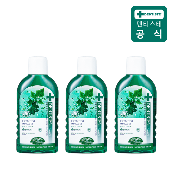 덴티스테 덴티스테 내츄럴 오랄린스 700ml x 3개