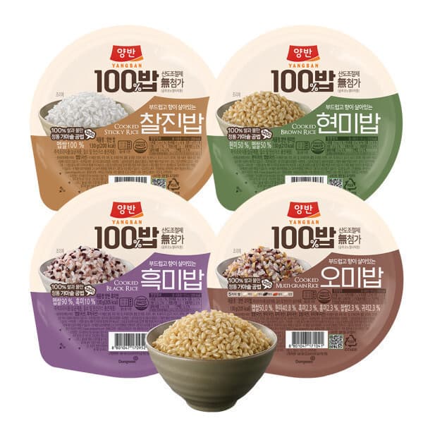 동원공식스토어 동원 양반 100밥 130g 12+12 골라담기