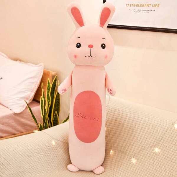 더조은쿠션 동물 바디필로우인형 토끼 70cm 모찌인형