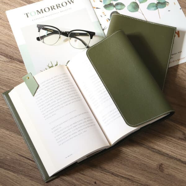 르콤마 오브리즈 공방 가죽 북커버 - 최저가 12,500원