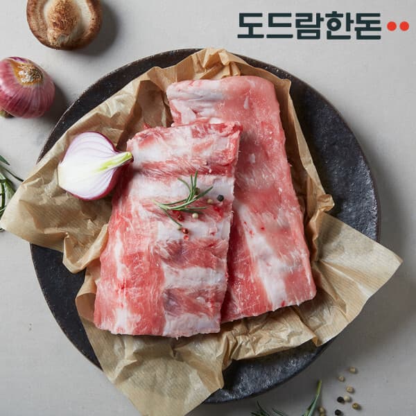 도드람한돈 도드람한돈 생 등갈비 구이/찜용 500g 2팩 - 최저가 29,990원