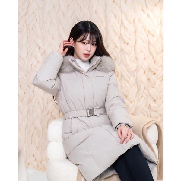 신세계백화점 라헨느 프리미엄 캐시미어 구스롱다운 DWW24511 - 최저가 228,380원