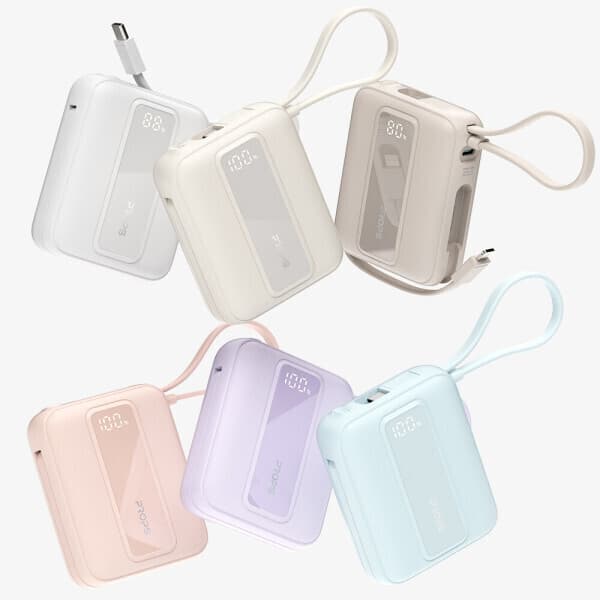 프롭스공식몰 프롭스 30W PPS 초고속 충전 10000mAh 미니 휴대용 보조배터리 - 최저가 34,700원