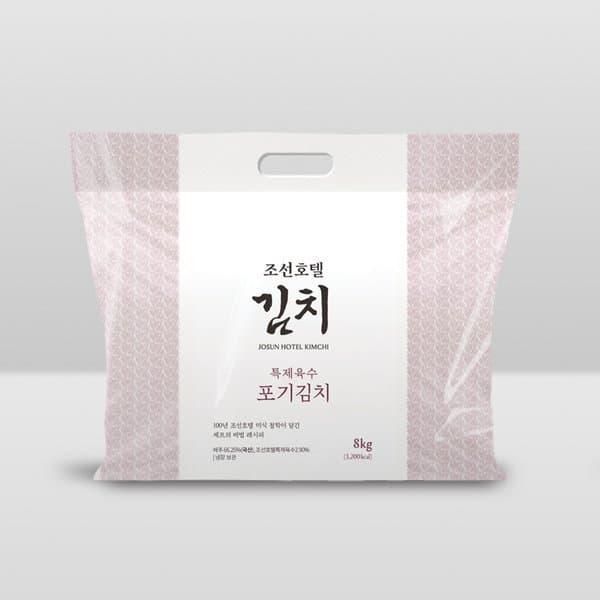 신세계몰 조선호텔 특제육수 포기김치 8kg