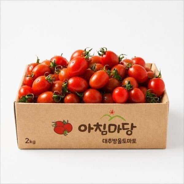 아침마당스토리 대추 방울토마토(대과) 2kg - 최저가 12,900원
