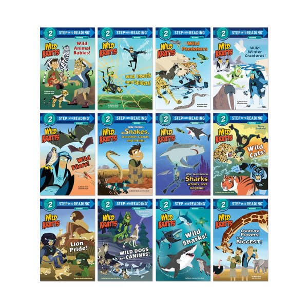LanguageWorld Step into Reading(Step2): Wild Kratts 12종