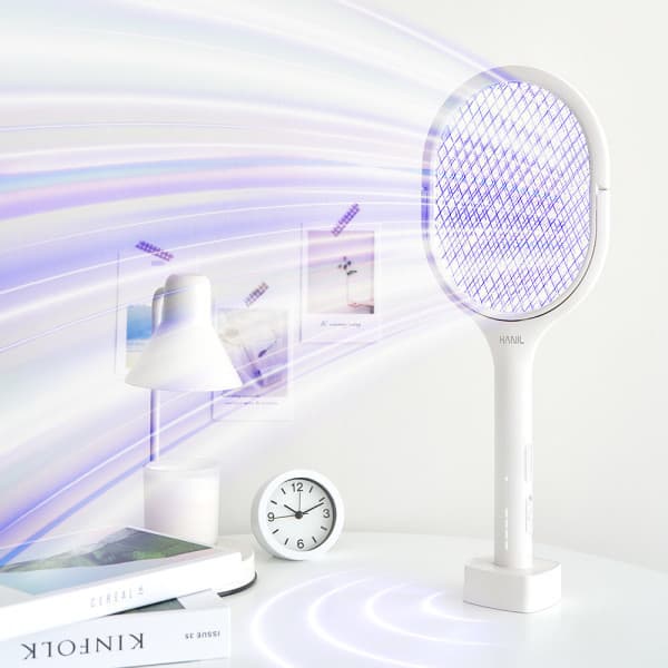 한일전기샵 한일 LED 180도 회전형 시그니처 V2 전기모기채