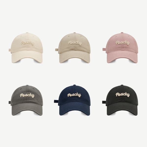 jaynics Peachy 피치무드 소프트핏 데일리 캡