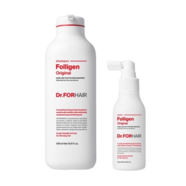 셀러허브샵 닥터포헤어 SET 두피 폴리젠 샴푸 500ml + 토닉 120ml