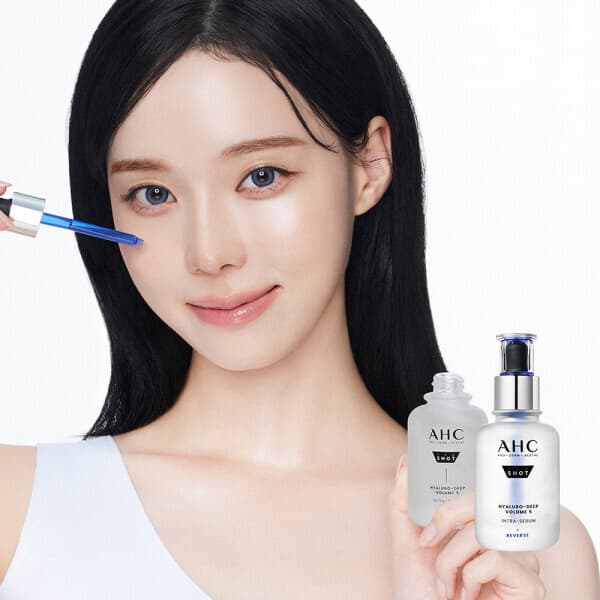 AHC_공식스토어 AHC 프로샷 히알루로 딥 볼륨 5 인트라 세럼 40ml + 프로샷 아이크림 5ml