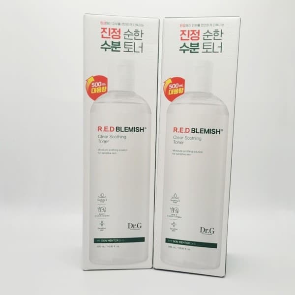 다인스마켓 닥터지 레드 블레미쉬 클리어 수딩 토너 500ml 2개