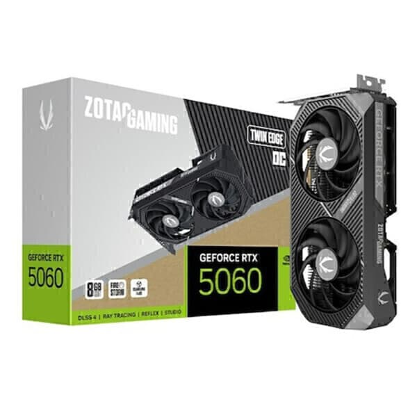 (주)히트정보 ZOTAC GAMING 지포스 RTX 5060 Twin Edge OC D7 8GB