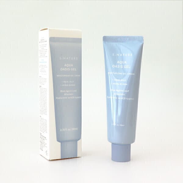 옴니코스 에스네이처 아쿠아 오아시스 수분 젤크림 80ml