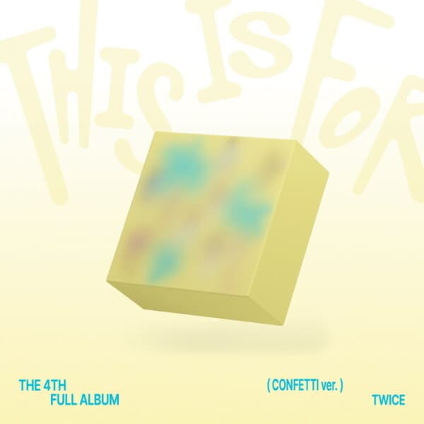 키키뮤직 트와이스 (TWICE) 4집 THIS IS FOR CONFETTI ver