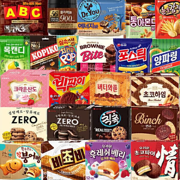 스윗몬세트 스윗몬 골라담기 과자 세트
