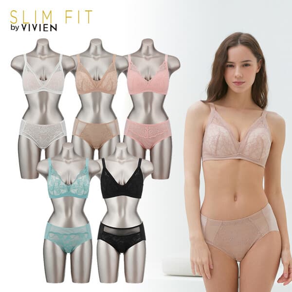 현대Hmall Vivian Dream Summer Cool Bra Panty Set