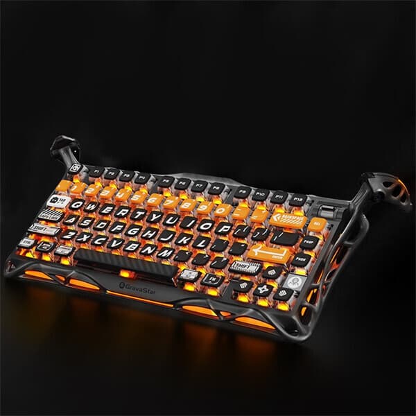 디W디 GravaStar GS K1 PRO 3모드 기계식 키보드 풀키 무충돌 성현축 8000mAh - 최저가 170,990원