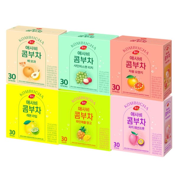 이티마트3 동서 애사비 콤부차 30T x2 3종 골라담기