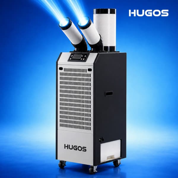 휴고스 휴고스 대용량 산업용 이동식 에어컨 2구 BCA-Z21000
