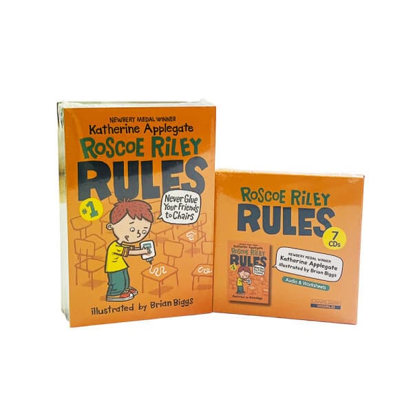 LanguageWorld Roscoe Riley Rules 1-7 Book CD Full Set - 최저가 49,560원