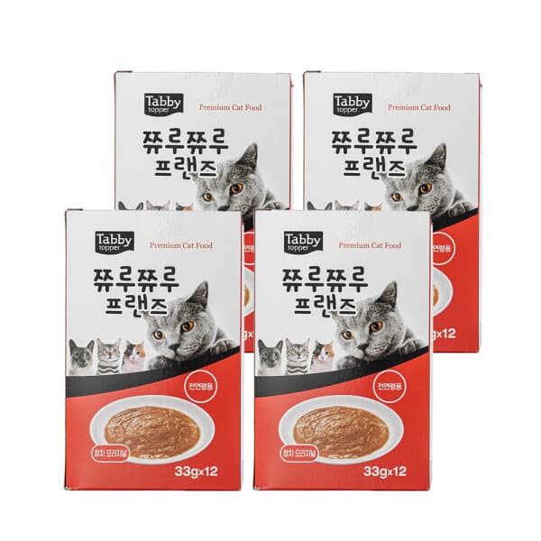 국민펫샵 쮸루쮸루 프랜즈 참치 오리지널 33g x 48개 - 최저가 17,800원