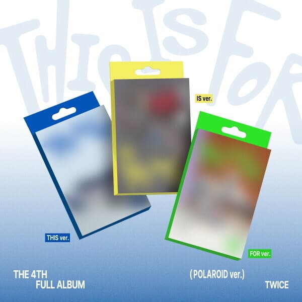 SORI. POLAROID ver. 트와이스 (TWICE) - 정규 4집 (THIS IS FOR) - 최저가 9,810원